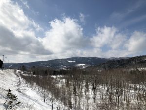 占冠PAからとった風景