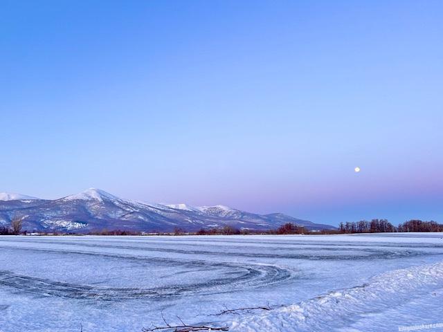 ピンクの夕焼け